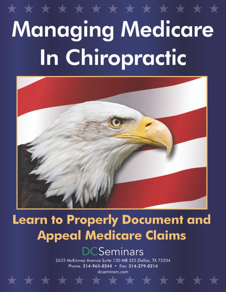 Managing Medicare in Chiropractic DC Seminars